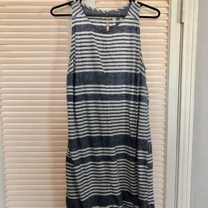 Chambray Striped Dress- Old Navy